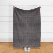 Plain dye woven texture charcoal 