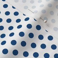 Simple Dot // Classic Blue on White