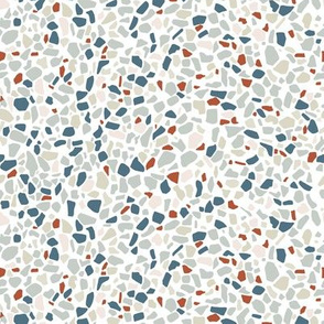 Small // Terrazzo Winter Blues