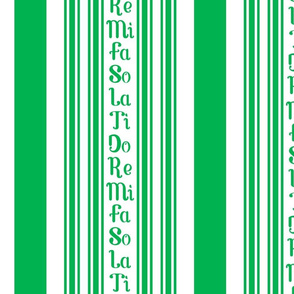 barbershop stripes with fa so la green