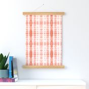 Shibori Stripe - Coral Blush - Medium Scale