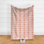 Shibori Stripe - Coral Blush - Medium Scale