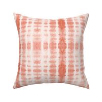 Shibori Stripe - Coral Blush - Medium Scale