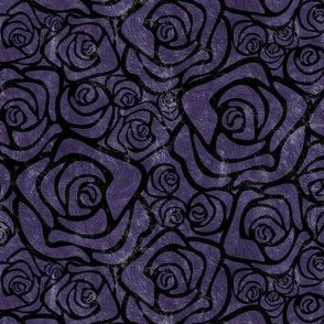 Smoky Purple Roses
