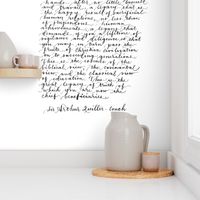 Quiller-Couch Quote wall hanging or tea towel