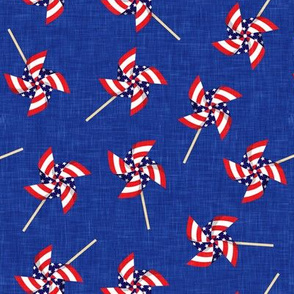 Flag Pinwheels - blue - LAD20