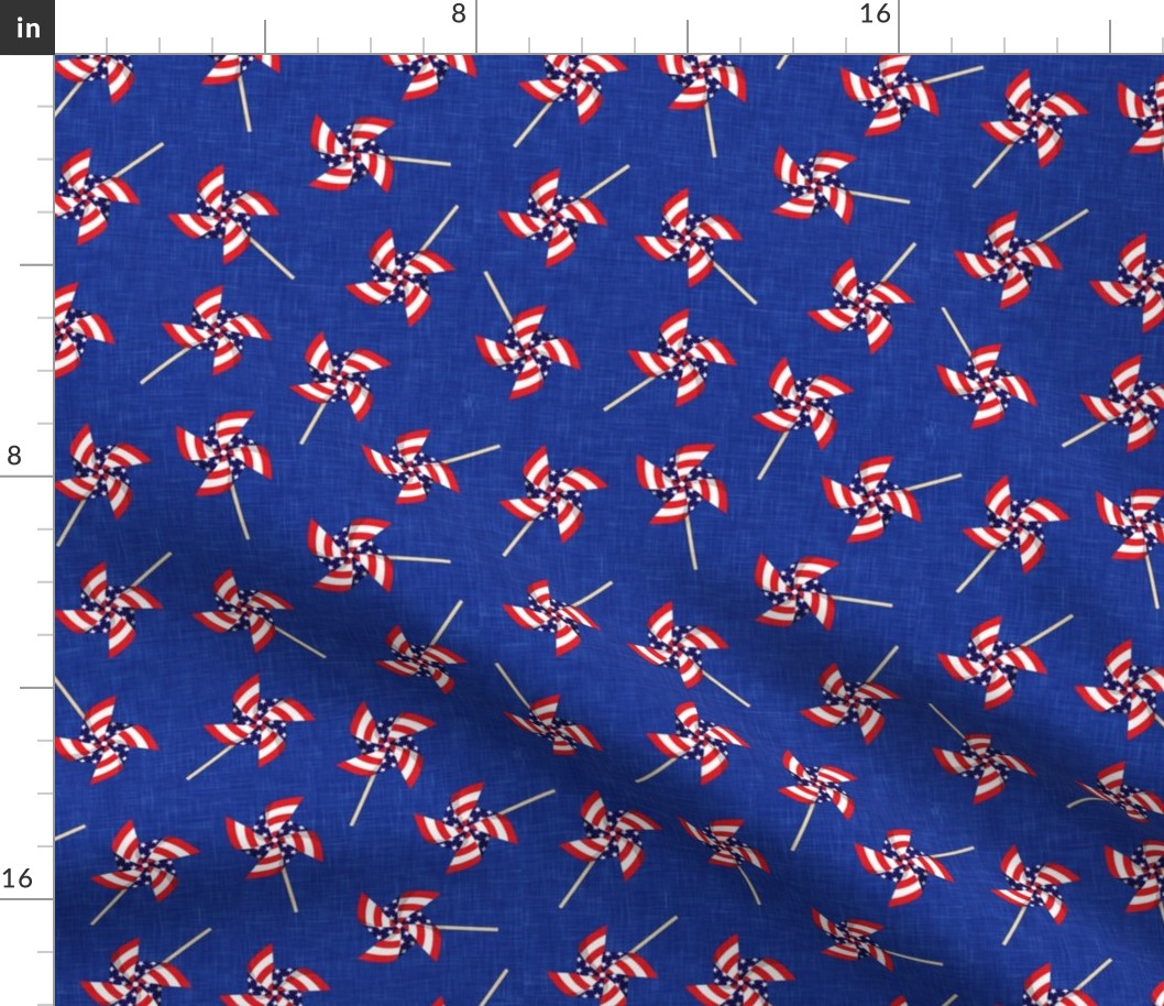 Flag Pinwheels - blue - LAD20
