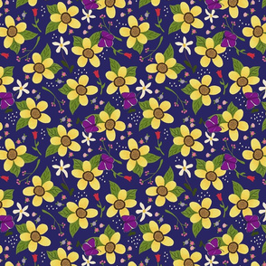 Spring Floral Pattern