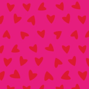 Pink hearts