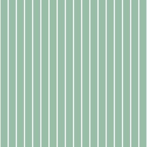 Pinstripes Mint Medium