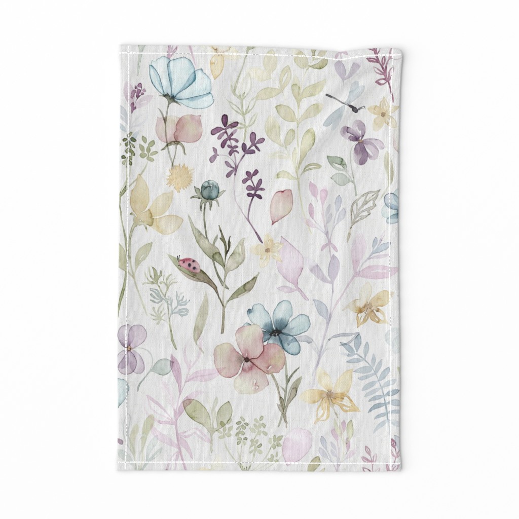 Spring Floral meadow - LARGE scale