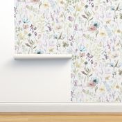 Spring Floral meadow - LARGE scale