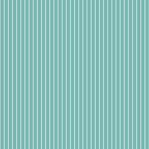 Pinstripes Teal Medium