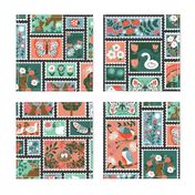 Springtime Stamp Collection