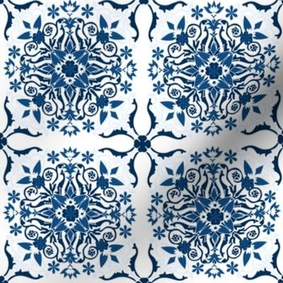 CLASSIC-BLUE-Tile Pattern II