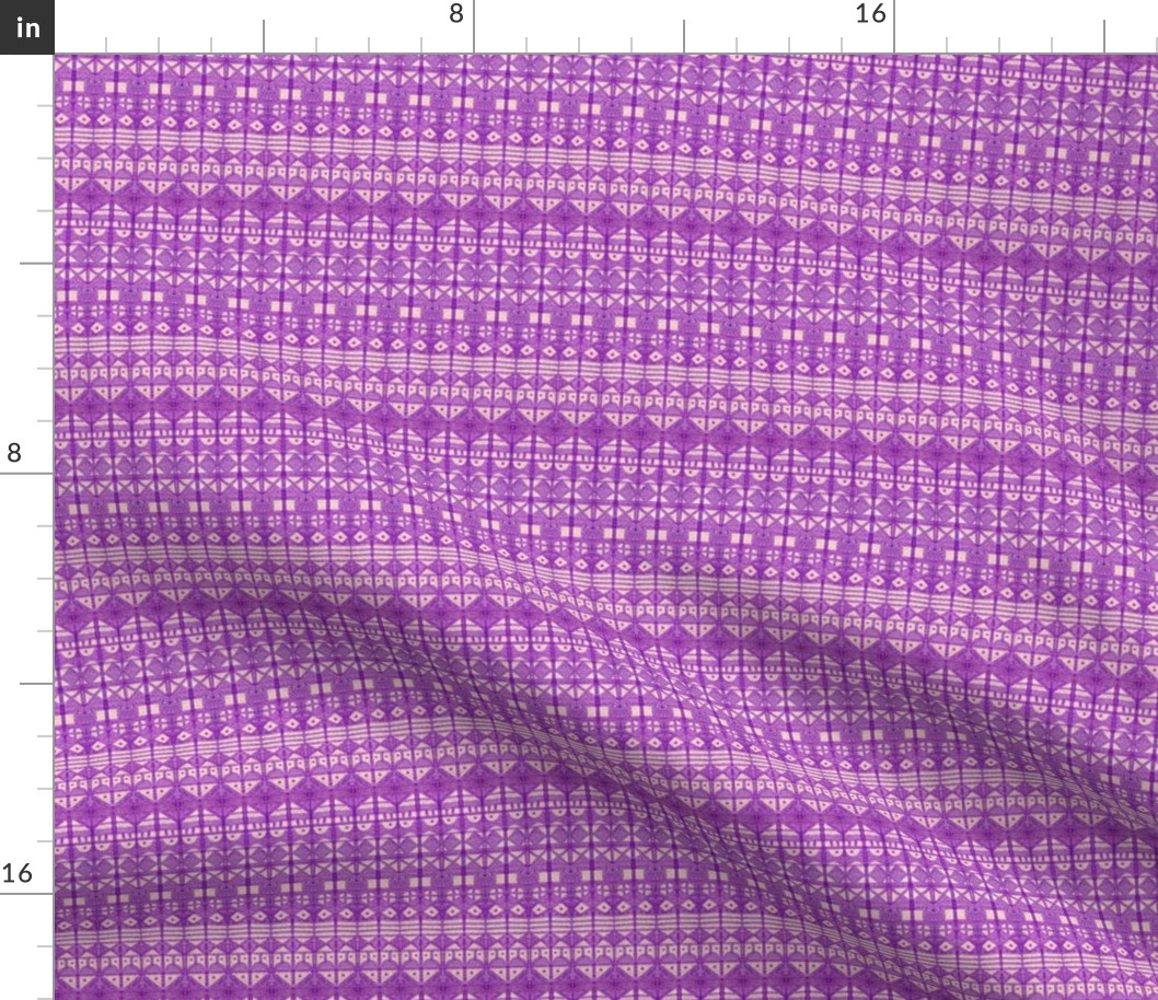 Tribal Stripe - Purple