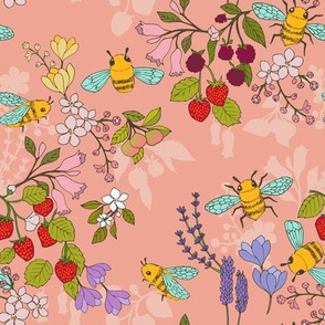 A Garden for Bees {Blush}
