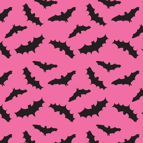 Bats black and pink
