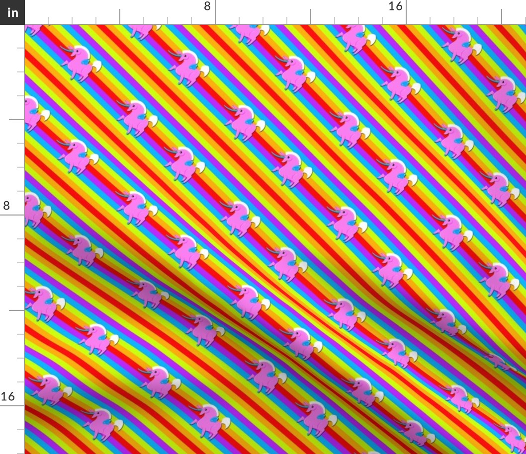 Alicorn Rainbow Stripe