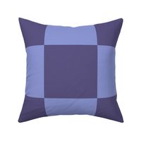 JP20 - Cheater Quilt Checkerboard in Seven Inch Squares of  Lavender and Violet