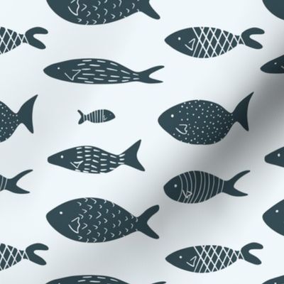 Fish in scandinavian design