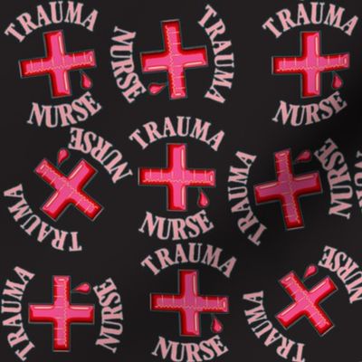 Trauma Nurse Black