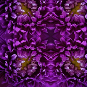 Jewel Tone 70s Flower Power Mandala