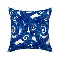 (large scale) Octopus - classic blue - C20BS