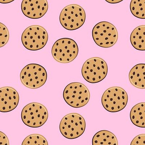 chocolate chip cookies - pink - LAD20