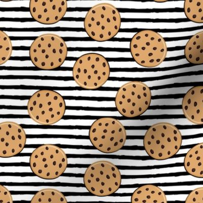 chocolate chip cookies - black stripes - LAD20