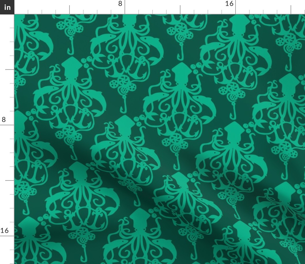 Squid Damask Mint