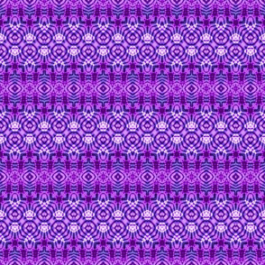 Bright Purple Woven Stripes