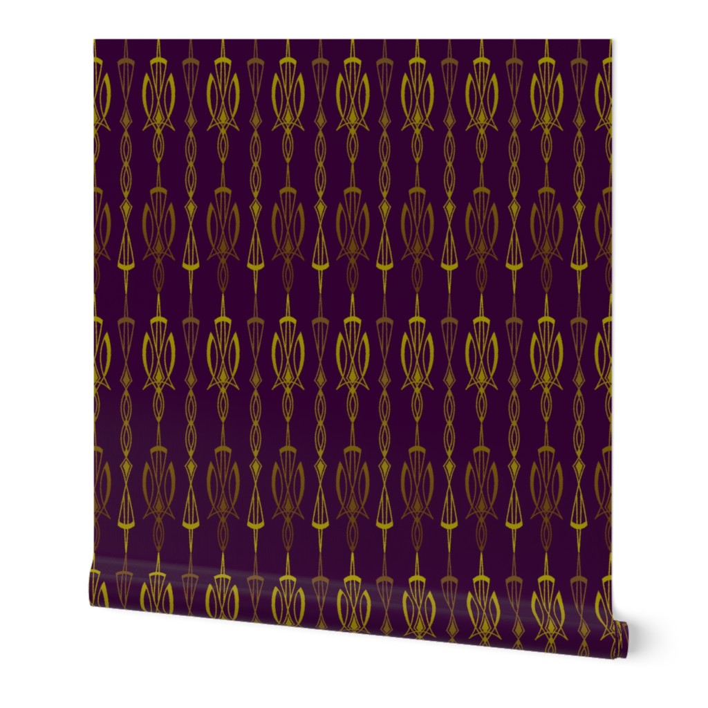 REGENCY STRIPE (EGGPLANT)