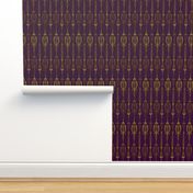 REGENCY STRIPE (EGGPLANT)