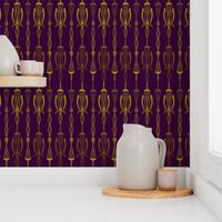 REGENCY STRIPE (EGGPLANT)