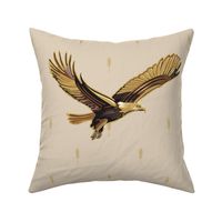 21” Eagle Soaring | Cream