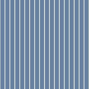 Pinstripes Night Blue Small