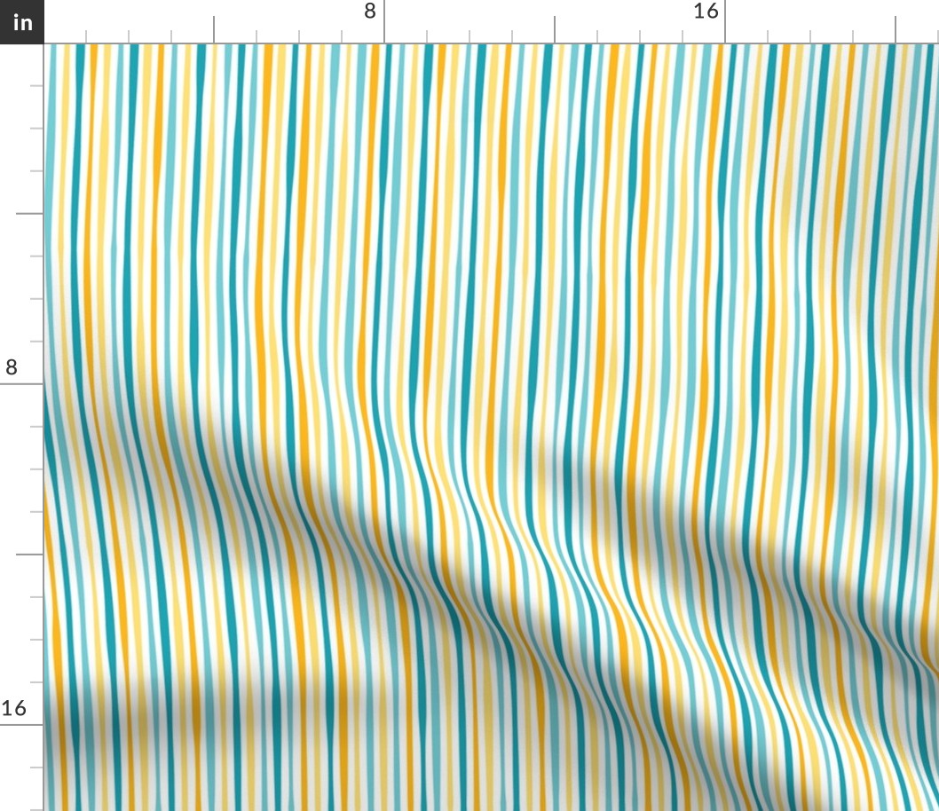 yellow sea stripe