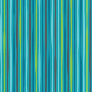 blue sea stripe