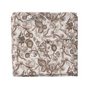 META CHINTZ Chocolate Shavings on White