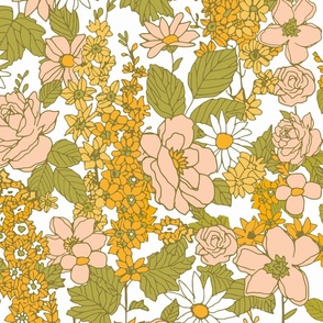 Vintage Muted Floral