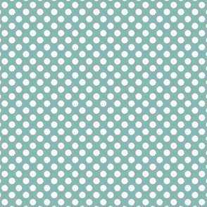 Farmhouse Dots Blue and White