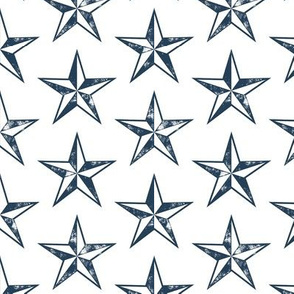 nautical stars - blue  - LAD20