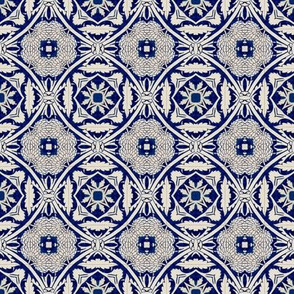 Intense Blue Pattern12