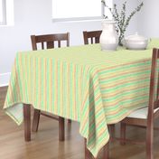 Spiralbound Stripe - Citrus on Cream