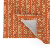 Spiralbound Stripe - Orange