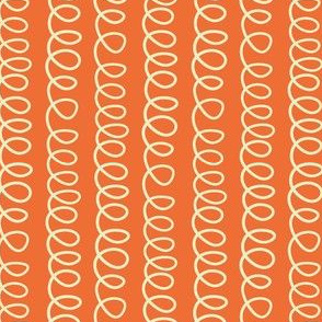 Spiralbound Stripe - Orange