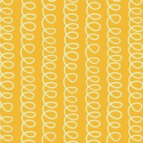 Spiralbound Stripe - Yellow