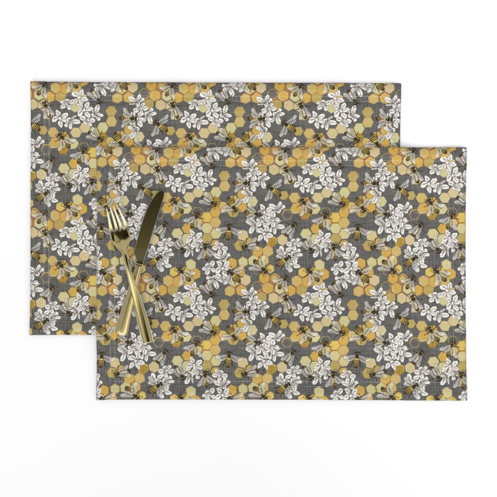 Save The Honey Bees - Grey - Small