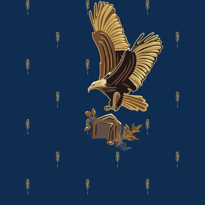 21” Eagle Landing | Midnight Blue